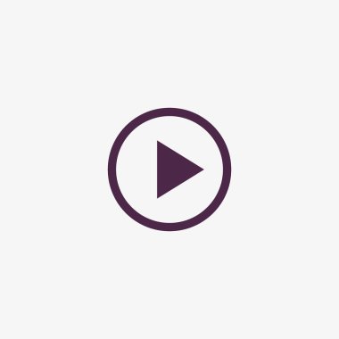 Oyun medya kontrol butonu, vektör, illüstrasyon