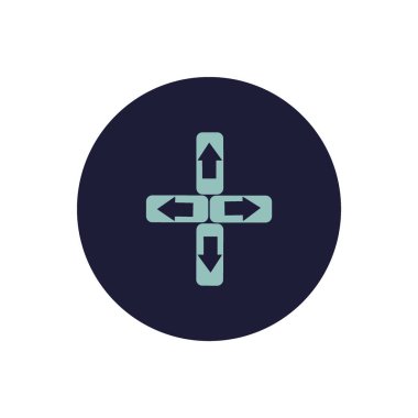 Ok renkli logo şablonu