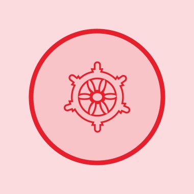 Direksiyonu düz simgesi 