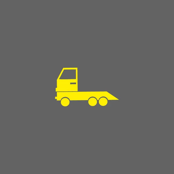 Minimalistische Icoon Van Evacuator Vectorillustratie — Stockvector