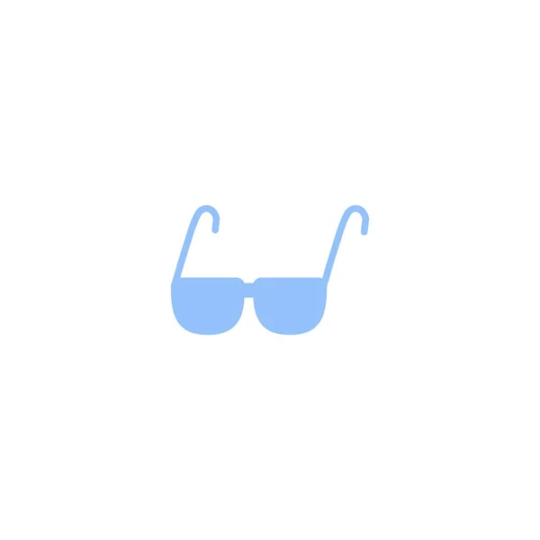 Gafas Sol Icono Plano Vector Ilustración — Archivo Imágenes Vectoriales