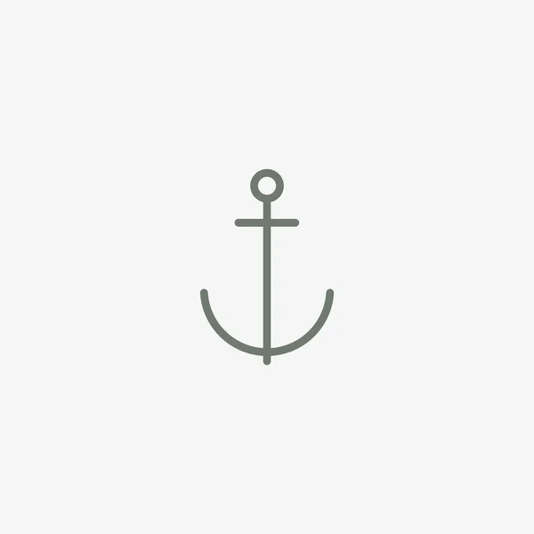 Anchor 아이콘 Vector Illustration — 스톡 벡터