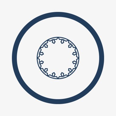 ekip çalışması düz simgesi, vektör çizim  