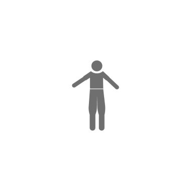 Çocuk web simgesi, vektör çizim 