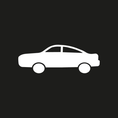 Renkli modern araba, vektör çizim