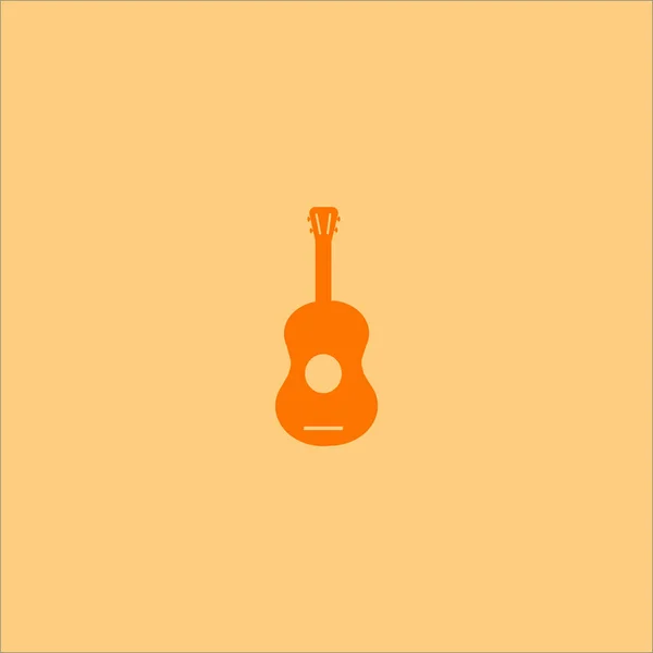 Guitar Web Ikon Vektor Illustration – Stock-vektor