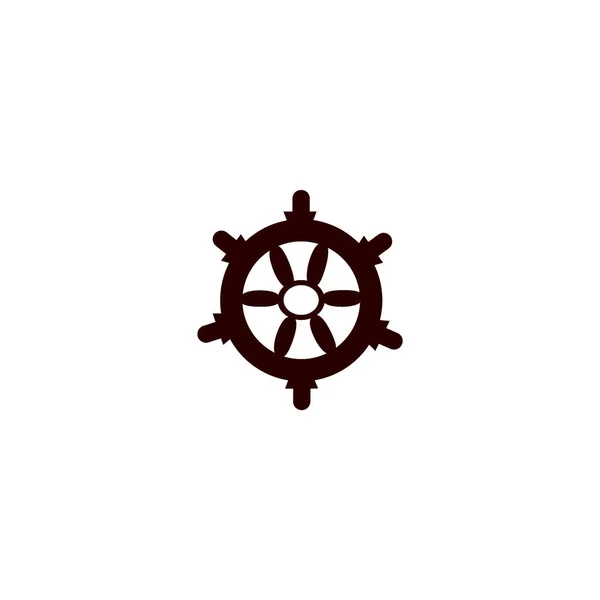 Иконка Плоского Колеса — стоковый вектор