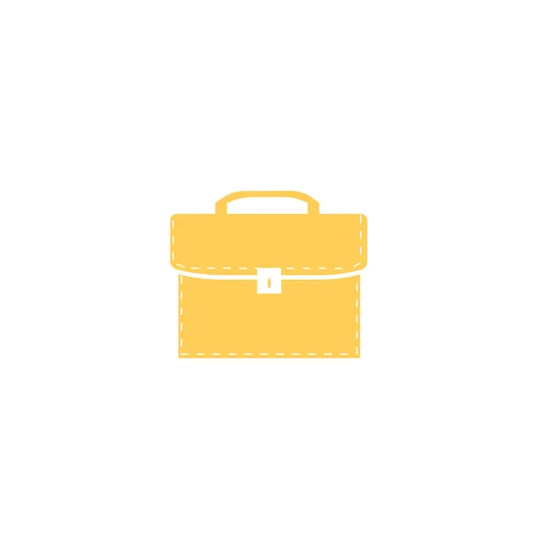 スタイリッシュなスーツケースのロゴのテンプレート — ストックベクタ