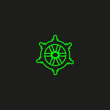 Direksiyonu düz simgesi 