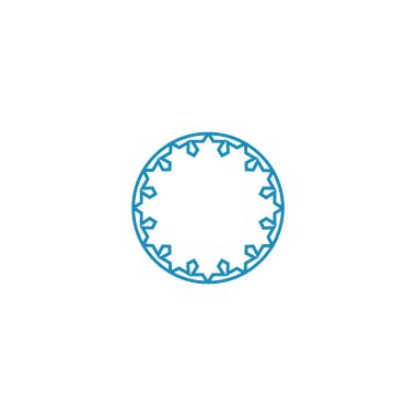 ekip çalışması düz simgesi, vektör çizim  