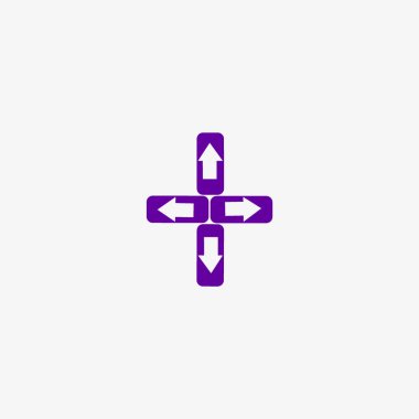 Renkli oklar illüstrasyon vektör