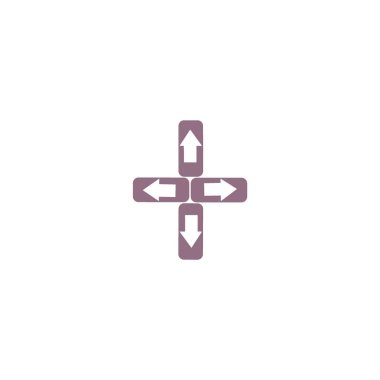 Renkli oklar illüstrasyon vektör