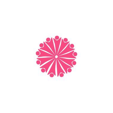 daire düz stil ikonu, vektör çizim, eğitim kavramı şeklinde mezunlarının avatarları   