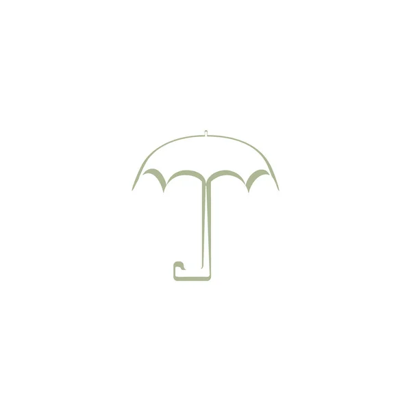 カラフルな傘のベクトル図 — ストックベクタ