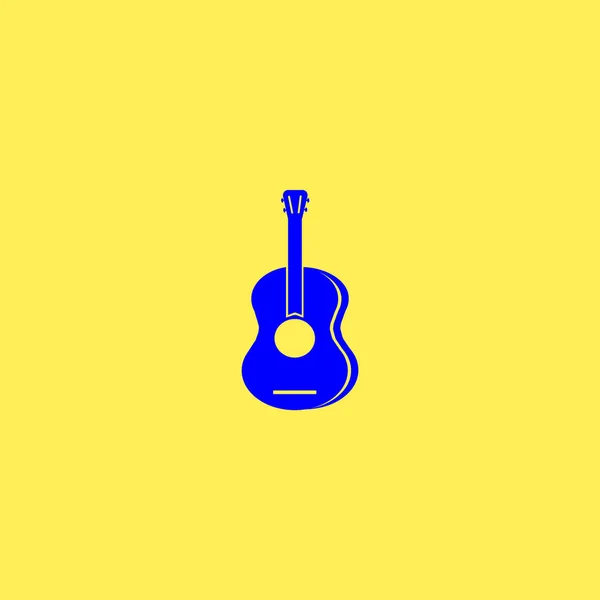 Icône Web Guitare Illustration Vectorielle — Image vectorielle
