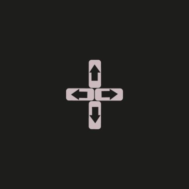 Renkli oklar illüstrasyon vektör