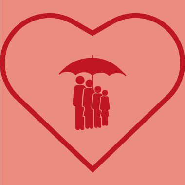 Grup insanlar ayakta birlikte vektör simgesi