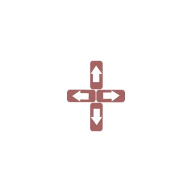 Renkli oklar illüstrasyon vektör