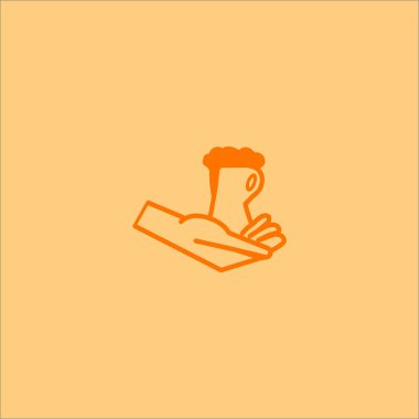 bira yassı simgesi, vektör illüstrasyonu 