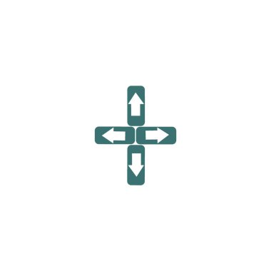 Renkli oklar illüstrasyon vektör