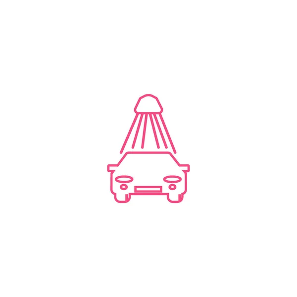 Εικονογράφηση Διάνυσμα Πολύχρωμο Σύγχρονο Αυτοκίνητο — Διανυσματικό Αρχείο