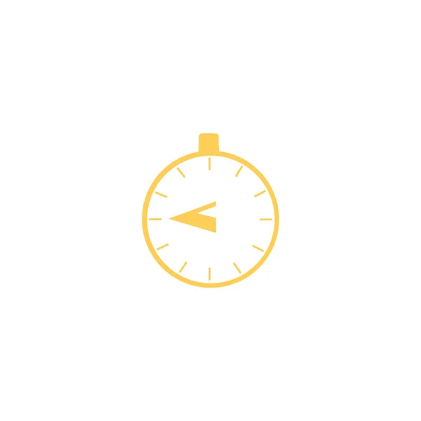 Icône Web Chronomètre Illustration Vectorielle Minimaliste — Image vectorielle