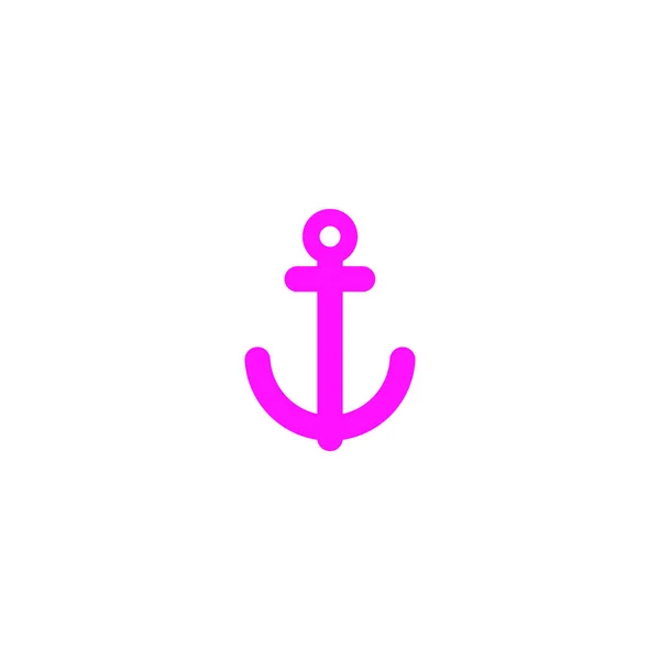 Anchor 아이콘 Vector Illustration — 스톡 벡터