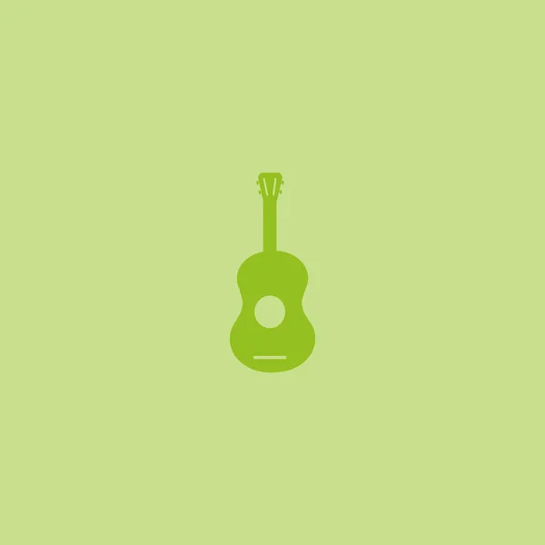 Icono Web Guitarra Ilustración Vectorial — Vector de stock