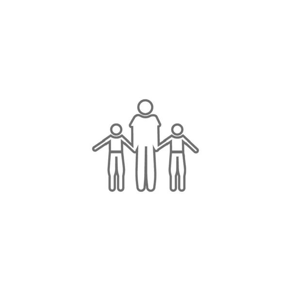 家庭平面图标 矢量插图 — 图库矢量图片