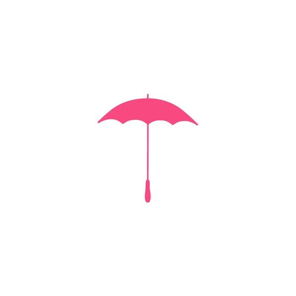 Paraply Platt Ikon Vektor Illustration — Stock vektor