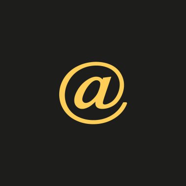 basit minimalisitc vektör simgesi simgesi