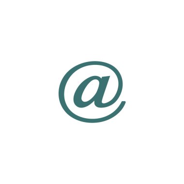 basit minimalisitc vektör simgesi simgesi