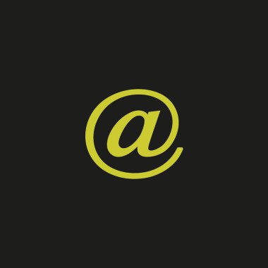 basit minimalisitc vektör simgesi simgesi