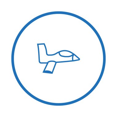 Oryantal uçak logo şablonu