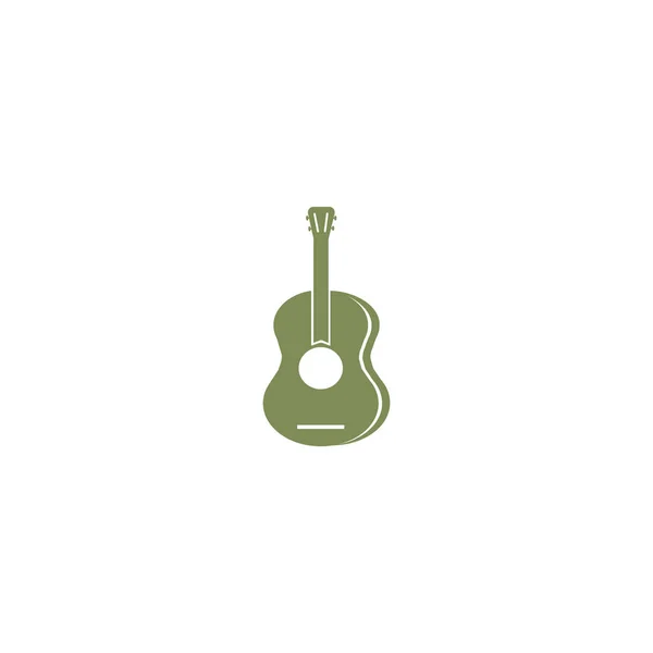 Guitar Web Icon Vector Illustration — Stock Vector