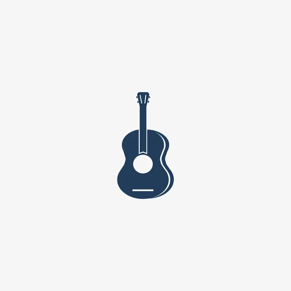 Ícone Web Guitarra Ilustração Vetorial — Vetor de Stock