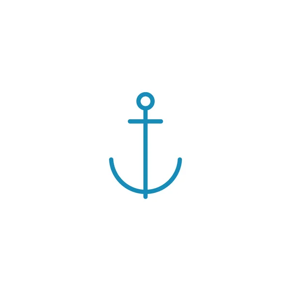 Anchor 아이콘 Vector Illustration — 스톡 벡터