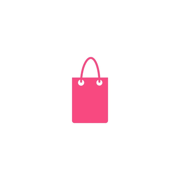 Icona Vettoriale Minimalista Della Shopping Bag — Vettoriale Stock