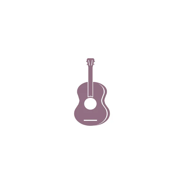 Icône Web Guitare Illustration Vectorielle — Image vectorielle