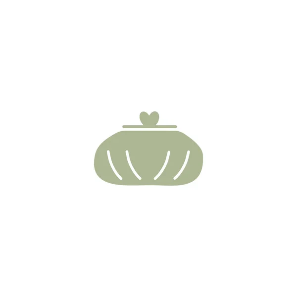 Sevimli bayan cüzdan Logo şablonu