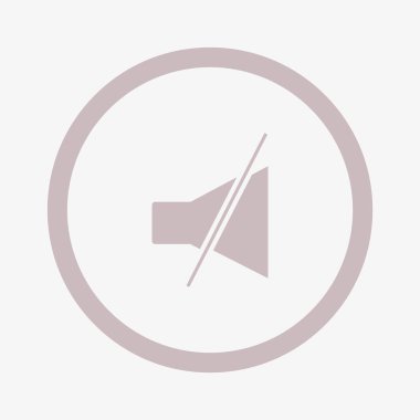 megafon basit simge vektör çizim