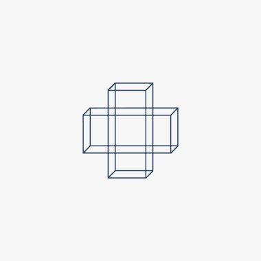 Tıbbi düz simgesi, vektör, illüstrasyon çapraz 