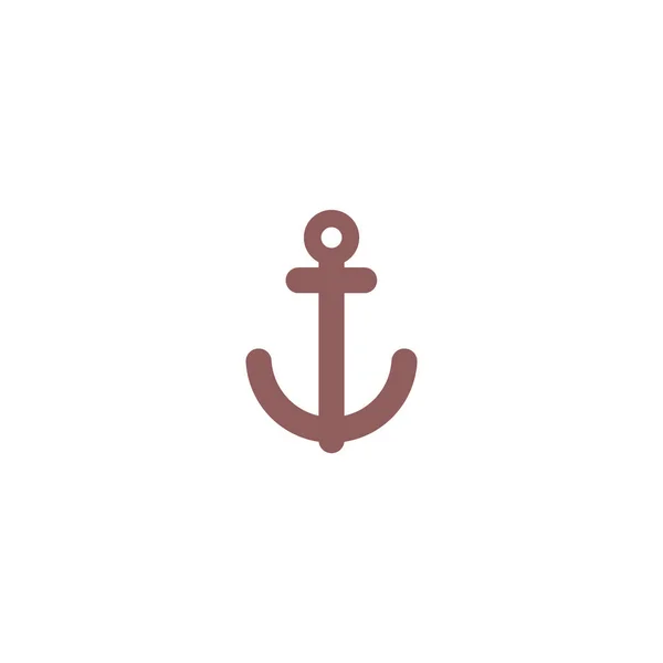 Anchor 아이콘 Vector Illustration — 스톡 벡터