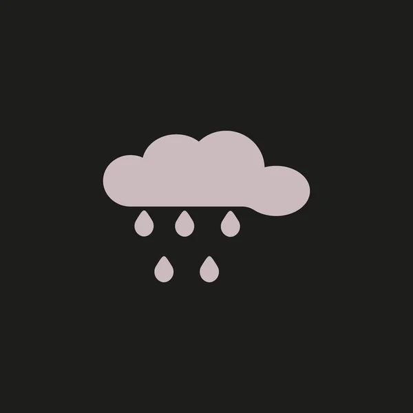 Nube Icono Web Ilustración Vectorial — Archivo Imágenes Vectoriales