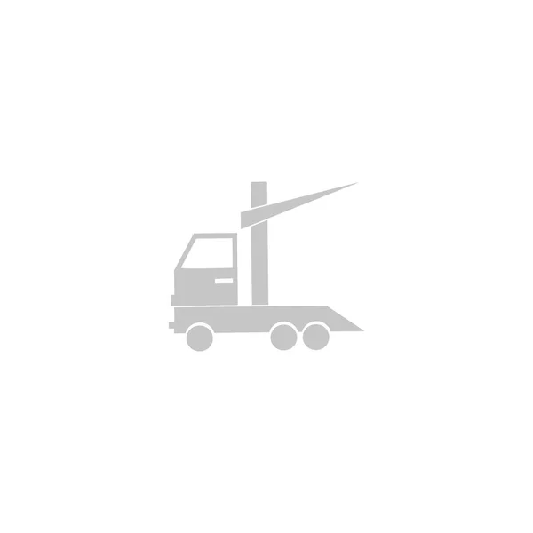 Minimalistische Icoon Van Evacuator Vectorillustratie — Stockvector