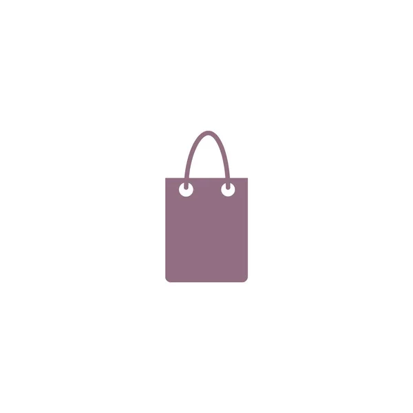 Icona Vettoriale Minimalista Della Shopping Bag — Vettoriale Stock