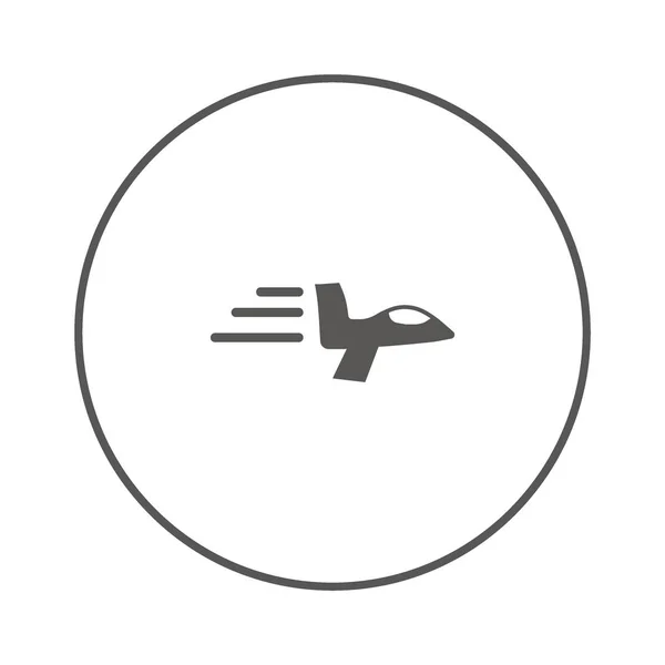 Plantilla Logotipo Del Avión Oriental — Vector de stock