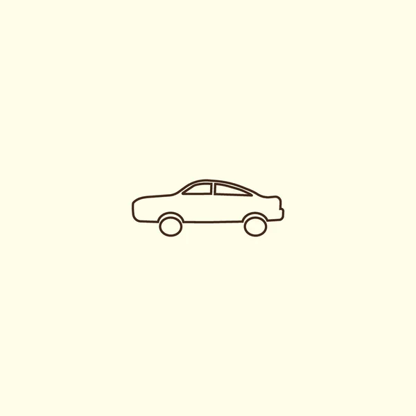 Ilustracja Wektorowa Kolorowe Nowoczesny Samochód — Wektor stockowy