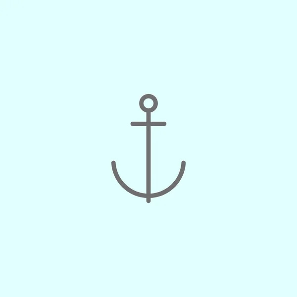 Anchor 아이콘 Vector Illustration — 스톡 벡터