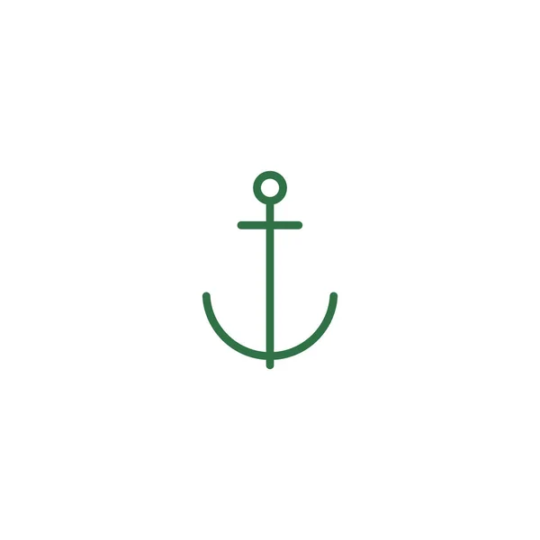 Anchor 아이콘 Vector Illustration — 스톡 벡터